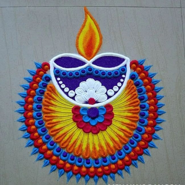 diwali rangoli